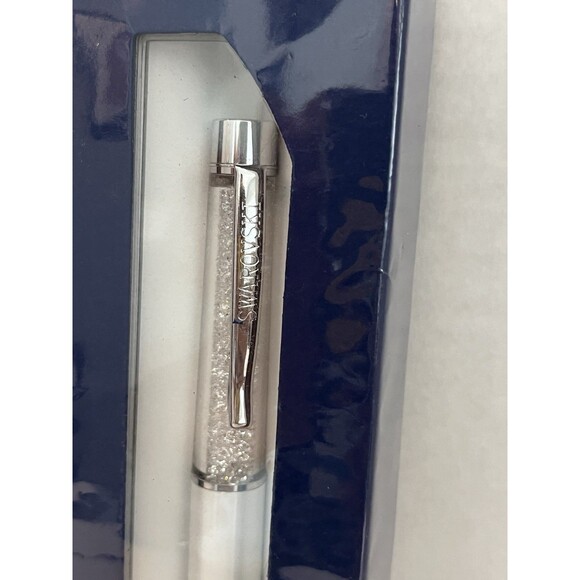 SWAROVSKI Pen White Pearl - Crystal Casing - 1053537 - New In Sealed Box - Picture 3 of 5